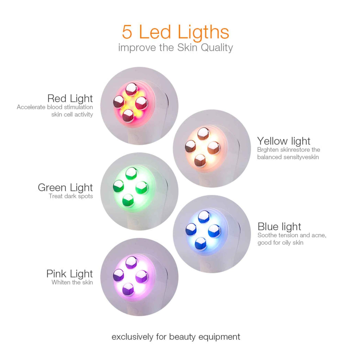 6-in-1 LED Skin Massager