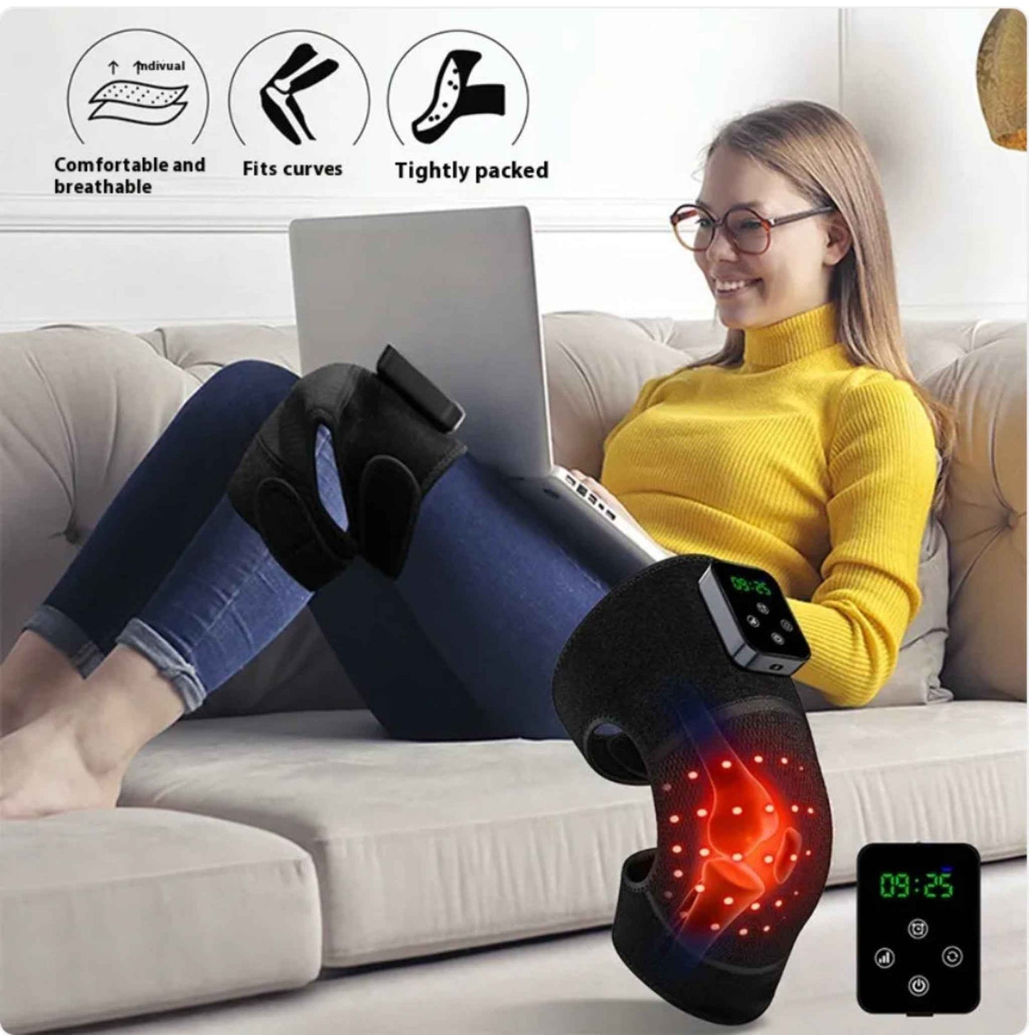 Infrared Knee Pain Relief Massager