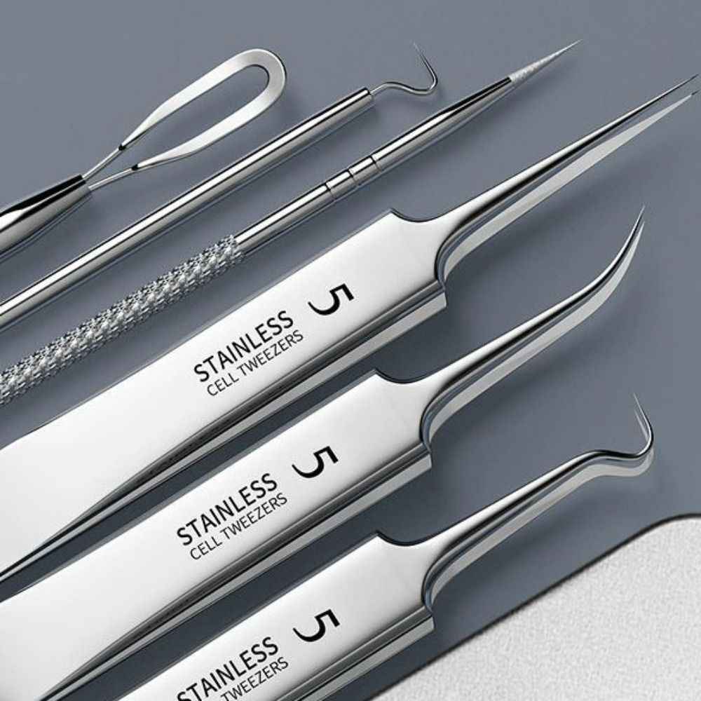Ultra-fine Beauty Salon Acne Needle Tool Set