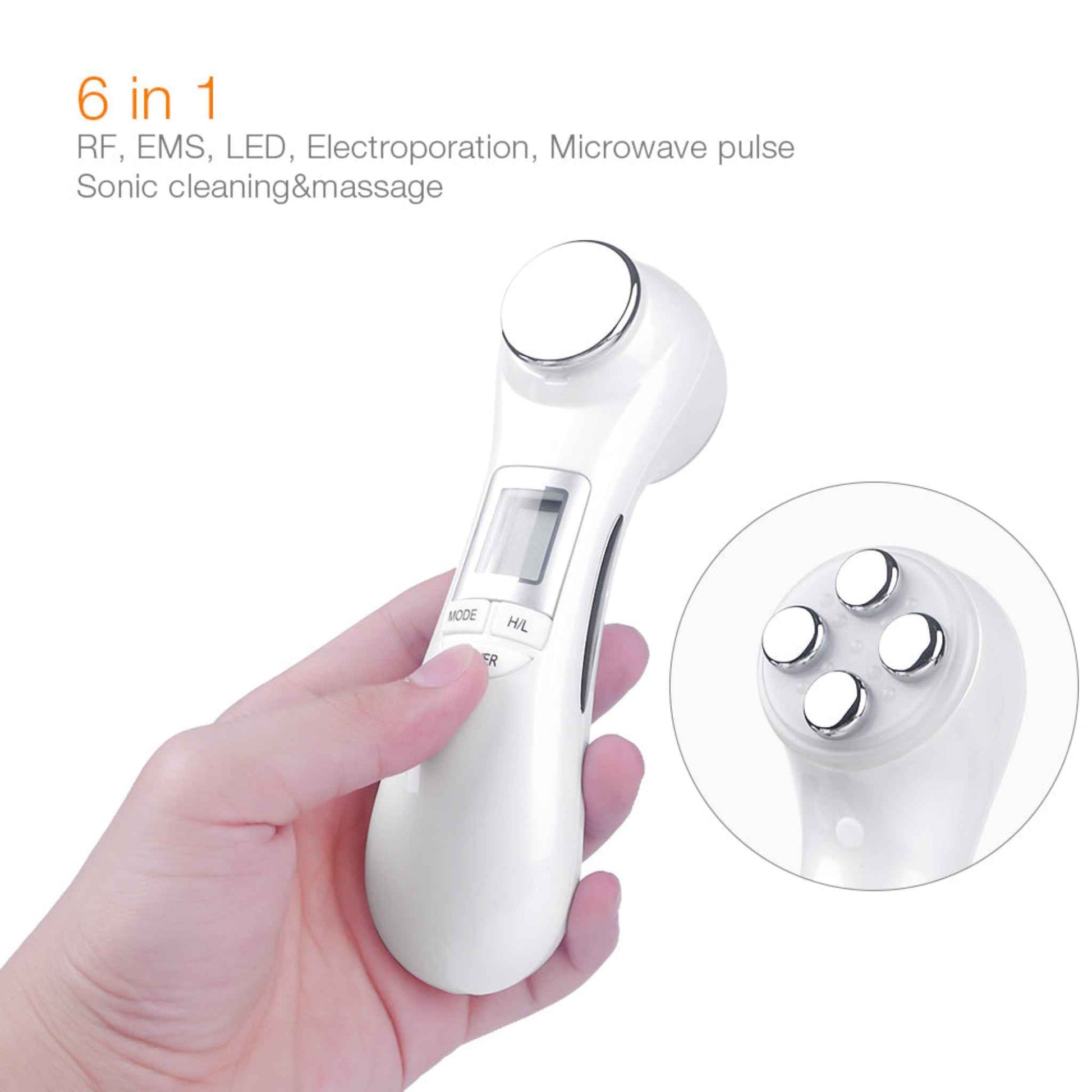 6-in-1 LED Skin Massager
