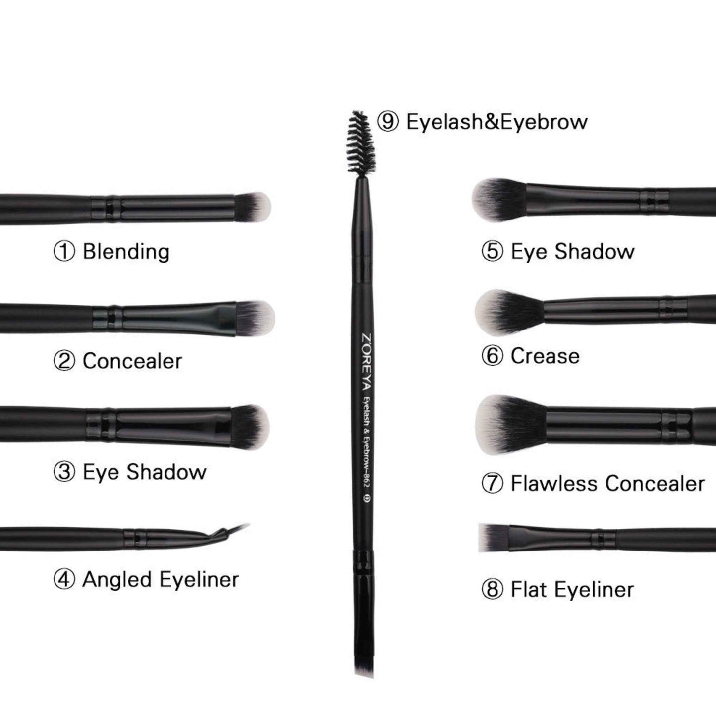 15-Piece Makeup Brush Set