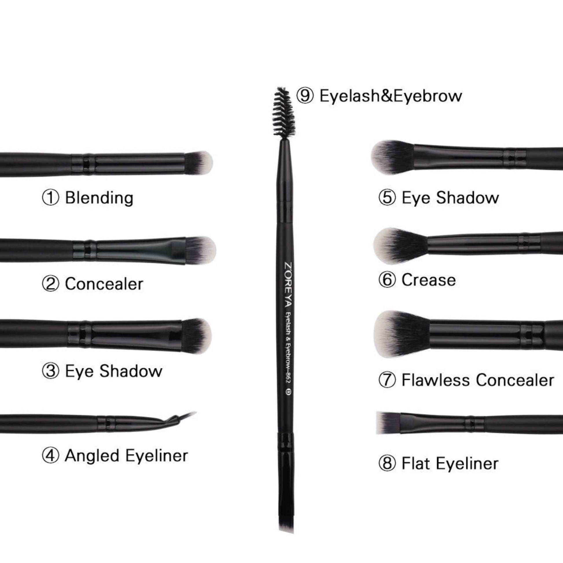 15-Piece Makeup Brush Set