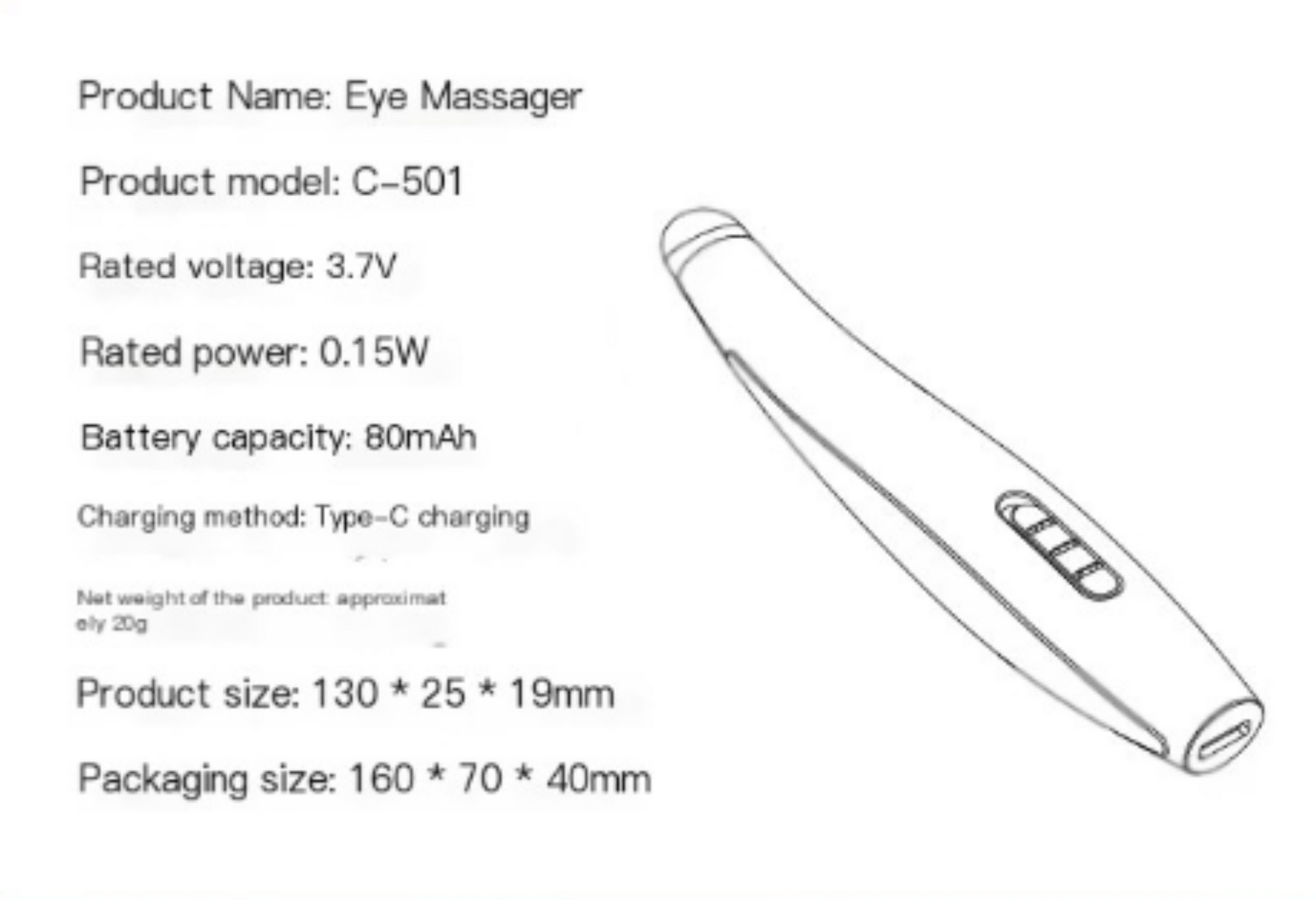 Eye Massager Pen