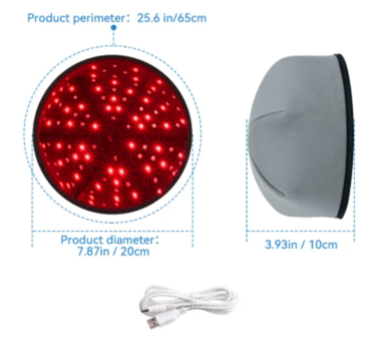 LED SCALP MASSAGER RED LIGHT