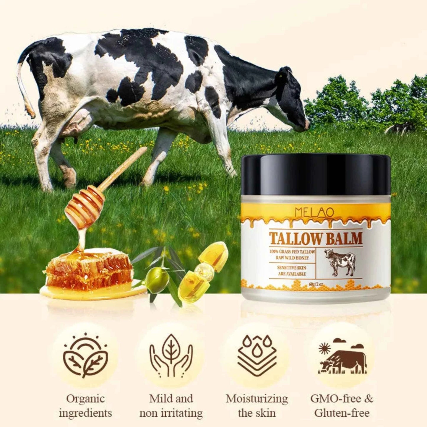 Tallow Skin Cream 60g