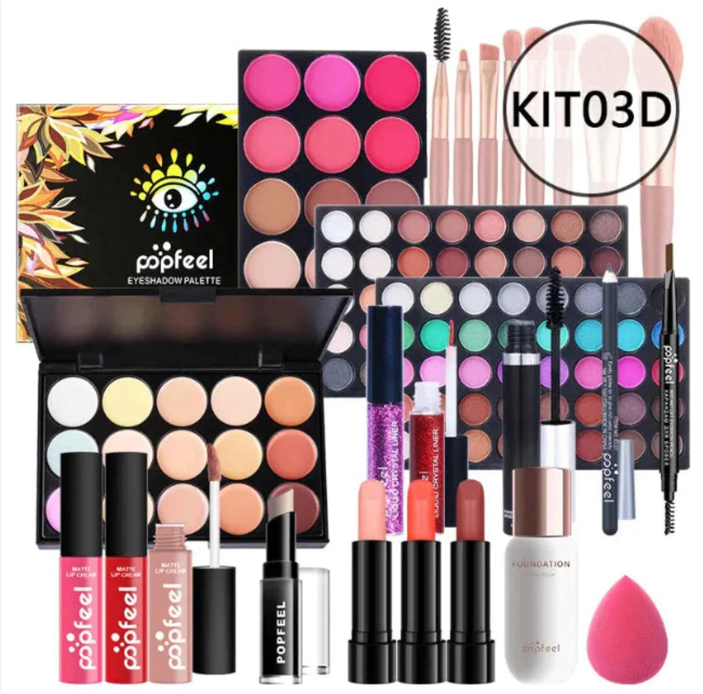 Beginner's Complete Makeup Set